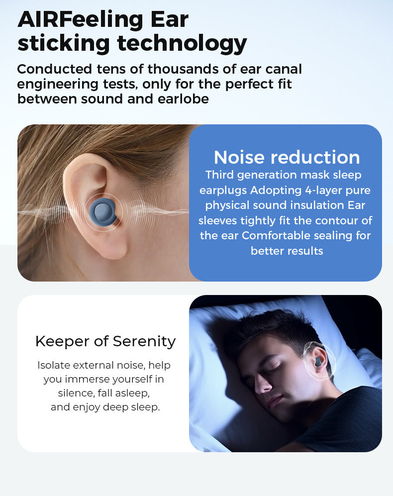 Quiet Ear Plugs for Sleeping Noise Reduction